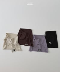 38[予約]LINDO tie cardigan(rib)