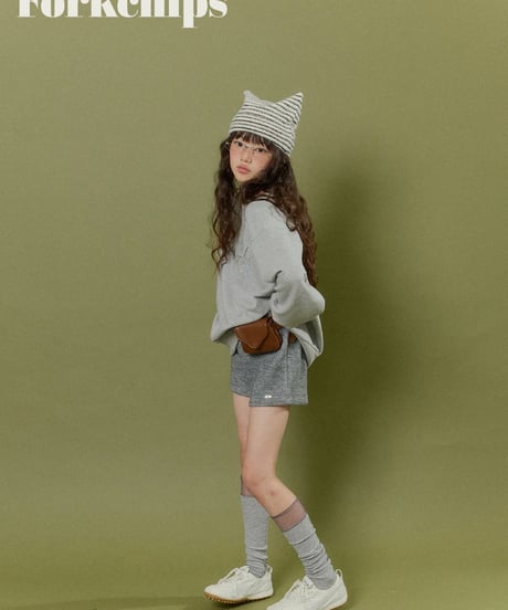 10[予約]FORKCHIPS glitter shoulder mtm
