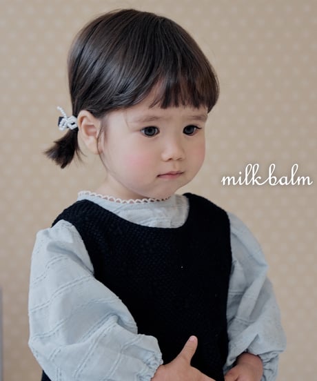 7[予約]milkbalm jude blouse