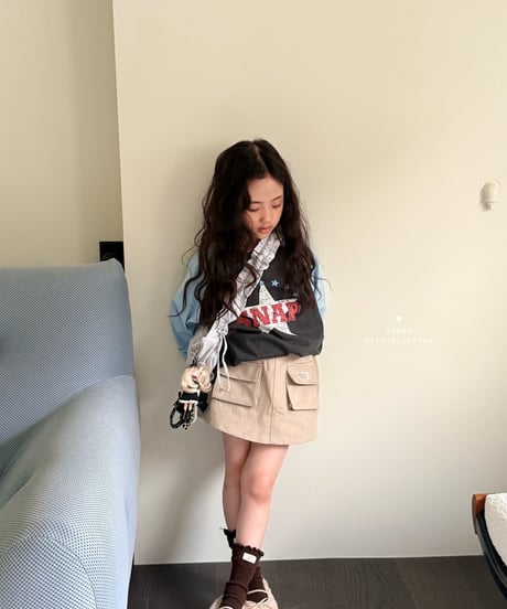 43[予約]COMMA snap raglan t