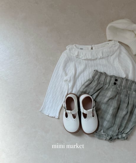 33[予約]mimi market hermon collar tee
