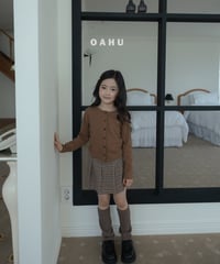 9[予約]oahu more shirred cardigan
