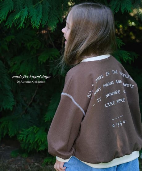 2[予約]anggo shine sweatshirt