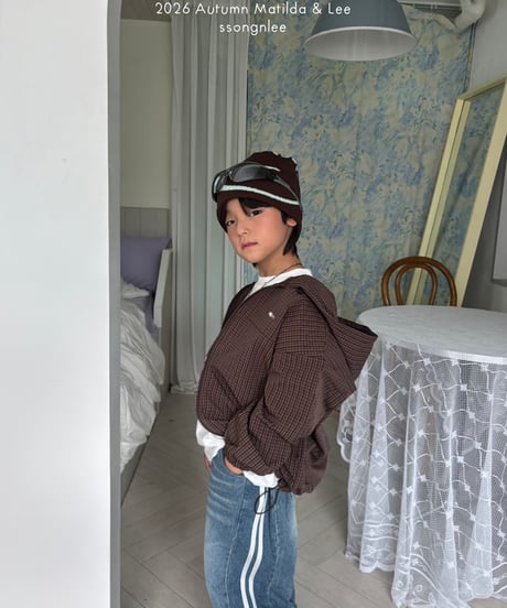 70[予約]matilda&lee track denim pants