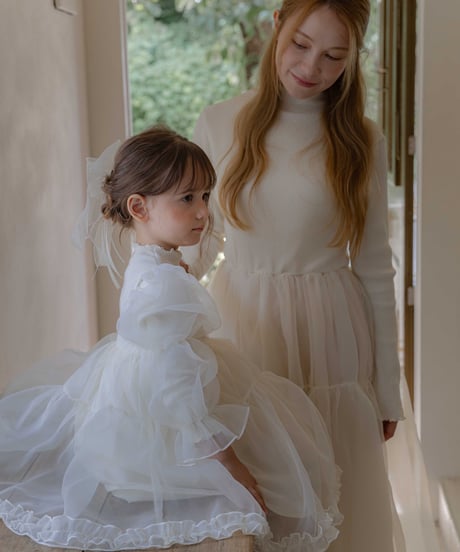 46[予約]OREN severin organza dress