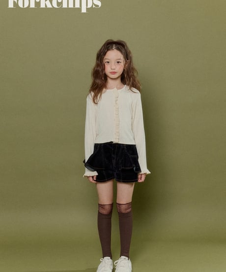6[予約]FORKCHIPS wave cardigan