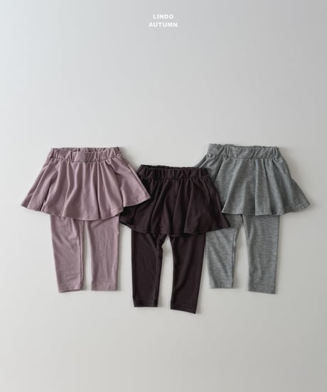 34[予約]LINDO flare skirt leggings