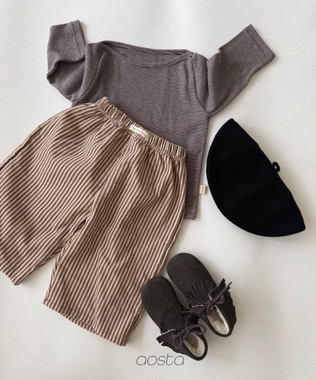 42[予約]Aosta boat neck t
