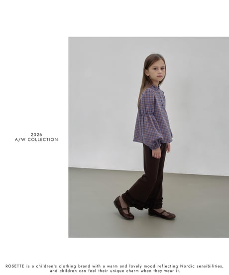 12[予約]ROSETTE karen blouse