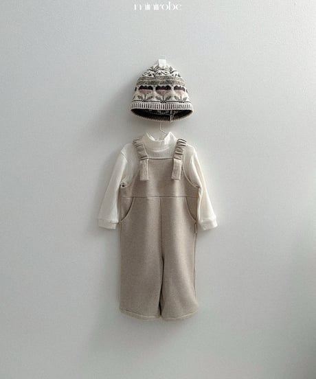 26[予約]minirobe eyelet polar tee