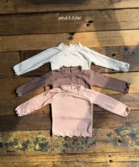9[予約]marron daily t-shirt(XS-L)