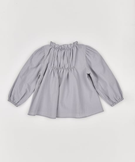 7[予約]送料無料 the beige shirred blouse