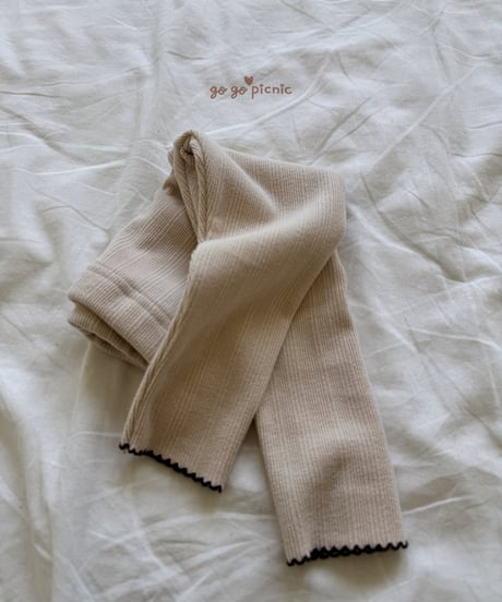 7[予約]go go picnic honey leggings