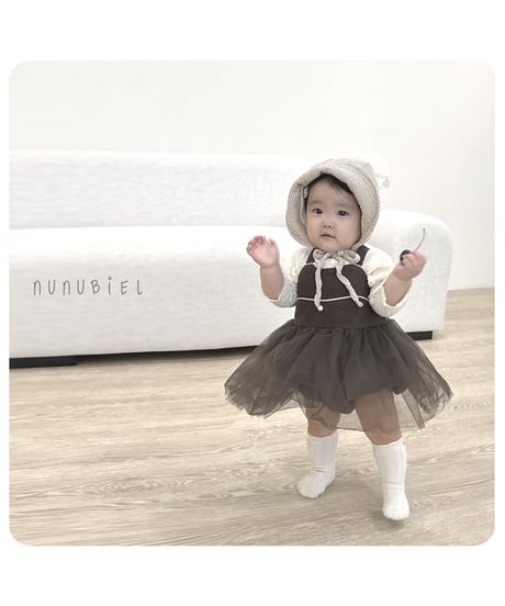 30[予約]nunubiel dorothy romper