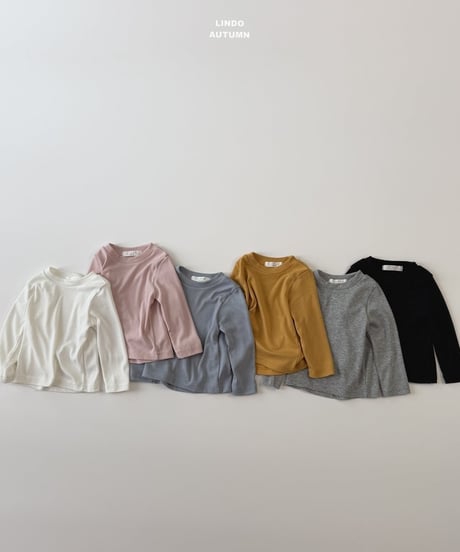 8[予約]LINDO mochi basic t-shirt