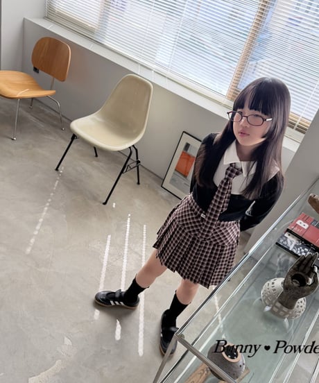 84[予約]bunny powder mocha tie