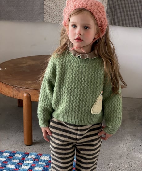 14[予約]aiai popo collar knit