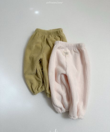 28[予約]atomeme buttering fleece pants