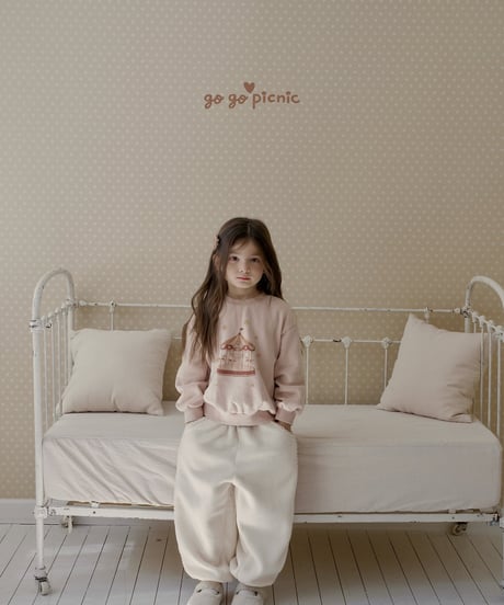 11[予約]go go picnic puppy pants