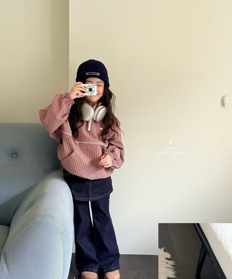 33[予約]COMMA skirt denim pants