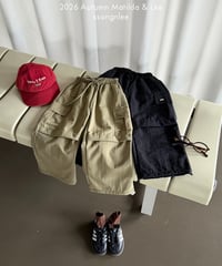 63[予約]matilda&lee cargo pocket pants