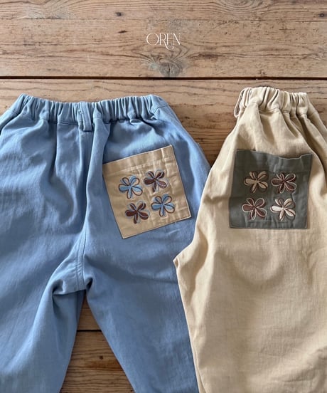 26[予約]OREN flow cotton pants