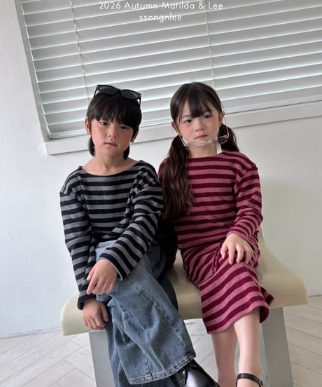 40[予約]matilda&lee billie off knit