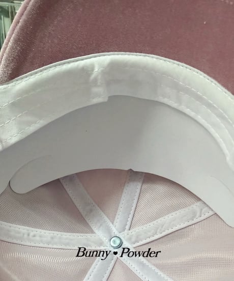 74[予約]bunny powder velour ball cap