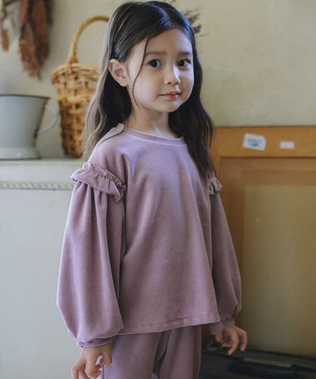 13[予約]mon Atelier mimi velour set