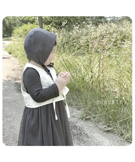 42[予約]nunubiel bebe fig vest