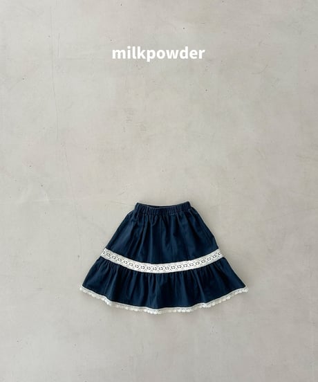 14[予約]milkpowder may skirt