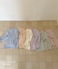 5[予約]ninibello powder turtleneck(12m-2XL)