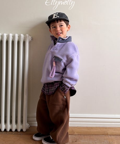 23[予約]ELLYMOLLY beef fleece pants
