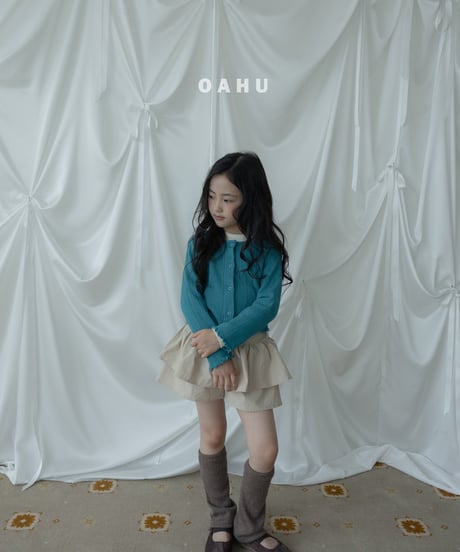 8[予約]oahu mini eyelet cardigan