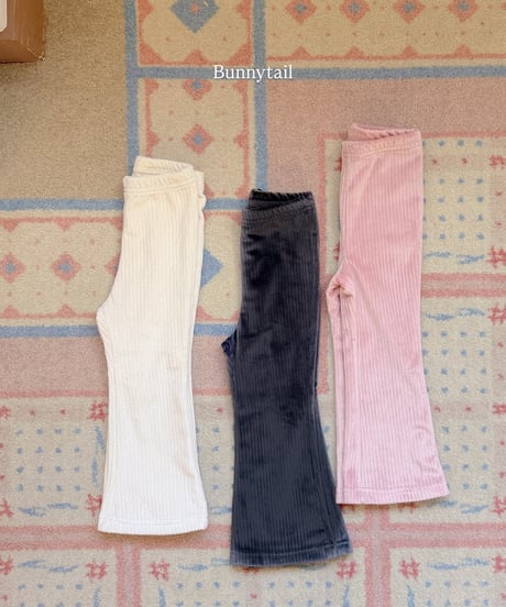 8[予約]bunnytail fluffy bootcut pants
