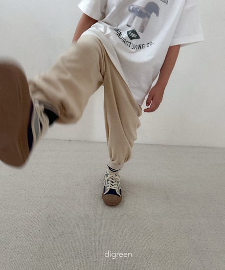 8[予約]digreen sand terry jogger pants