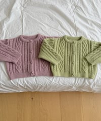 50[予約]ninibello mob knit cardigan