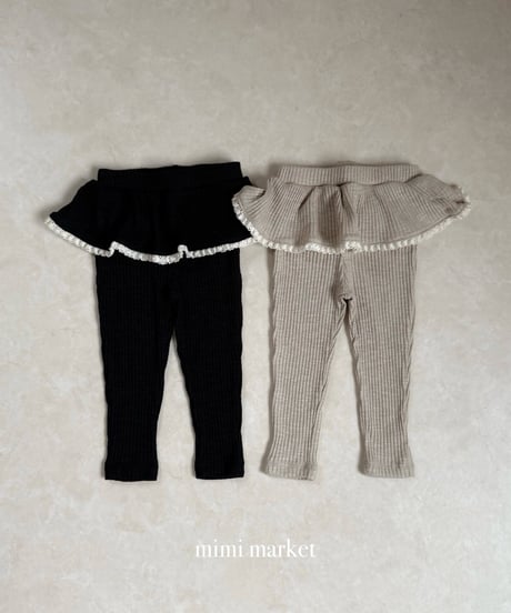 27[予約]mimi market tiered leggings