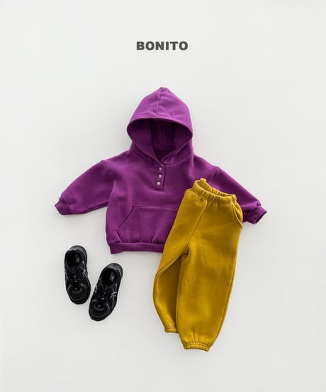 31[予約]bonito bracketed hoodie