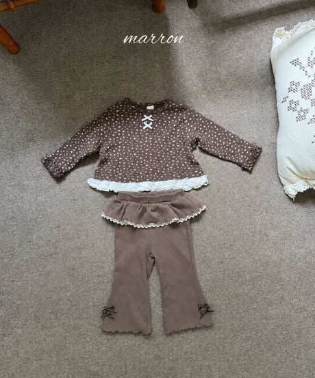22[予約]marron lalla leggings(XS-L)