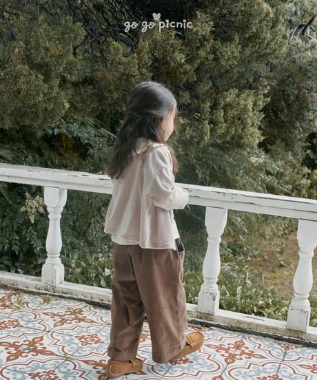 10[予約]go go picnic pony pants