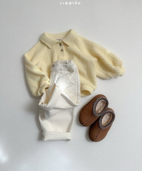 21[予約]minirobe boy collar mtm