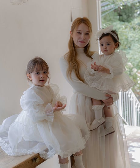 46[予約]OREN severin organza dress
