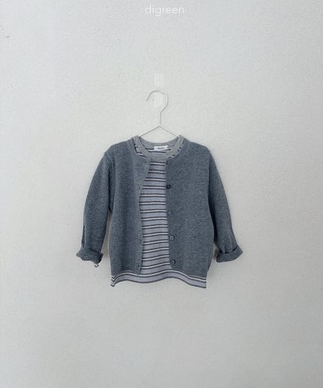 10[予約]digreen olive cardigan