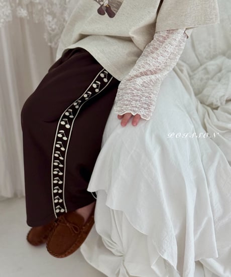 24[予約]poisson cherry pants