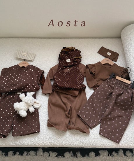 52[予約]Aosta choco chip halter neck