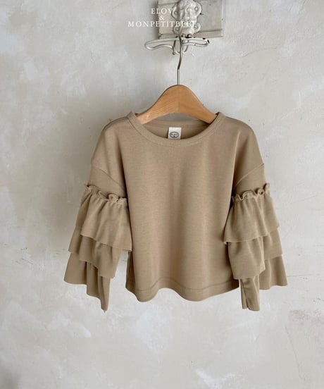 3[予約]elov&monpetitbebe loulou cancan tee