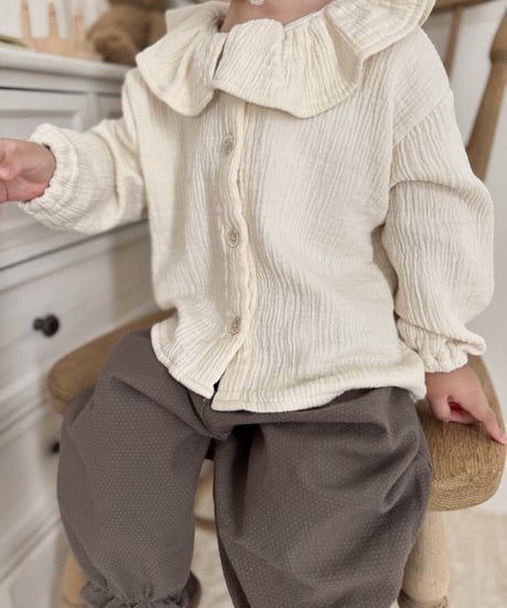 19[予約]mimi market outback frill shirt