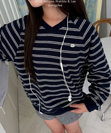 37[予約]matilda&lee pound v-neck