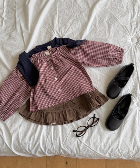 31[予約]ninibello corduroy skirt